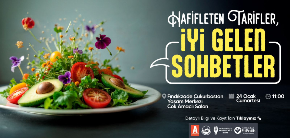 Hafifleten Tarifler, İyi Gelen Sohbetler Hafifleten Tarifler, İyi Gelen Sohbetler