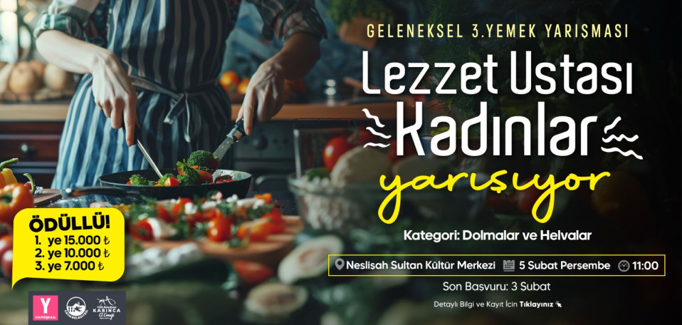 Geleneksel 3.Yemek Yarışması Geleneksel 3.Yemek Yarışması