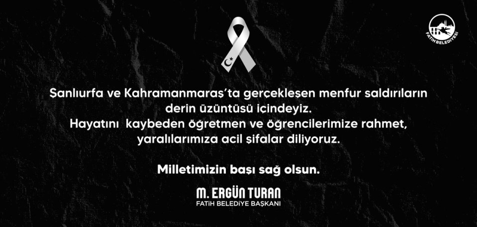 Şanlıurfa ve Kahramanmaraş Taziye Şanlıurfa ve Kahramanmaraş Taziye