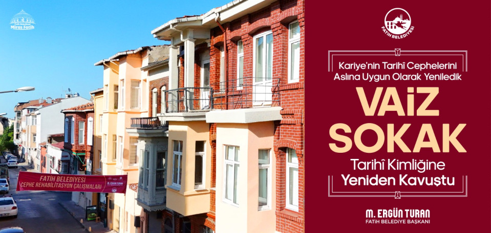Vaiz Sokak Yeniledik Vaiz Sokak Yeniledik