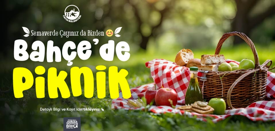 Bahçede Piknik Bahçede Piknik