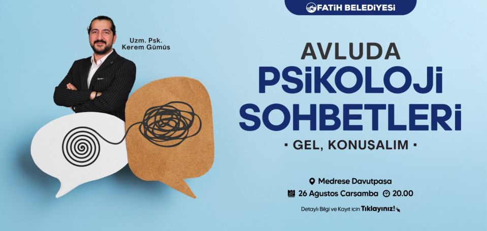 Avluda Psikoloji Sohbetleri Avluda Psikoloji Sohbetleri