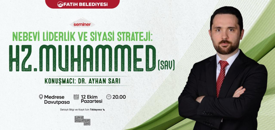 Nebevi Liderlik ve Siyasi Strateji: Hz. Muhammed (SAV) Nebevi Liderlik ve Siyasi Strateji: Hz. Muhammed (SAV)