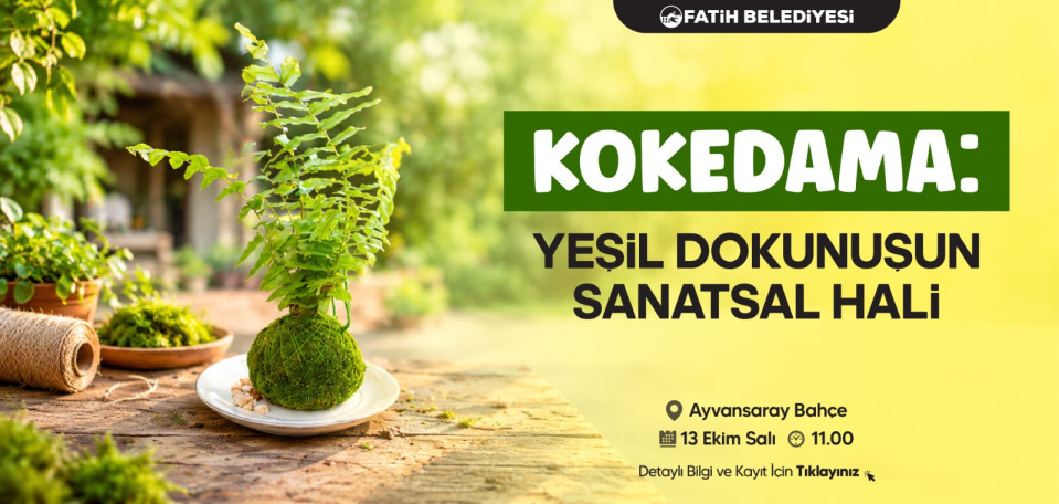 Kokedama Atölyesi Kokedama Atölyesi
