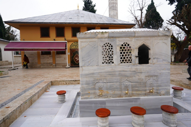 Ramazan Efendi Camii'nin Şadırvanı Restore Edildi