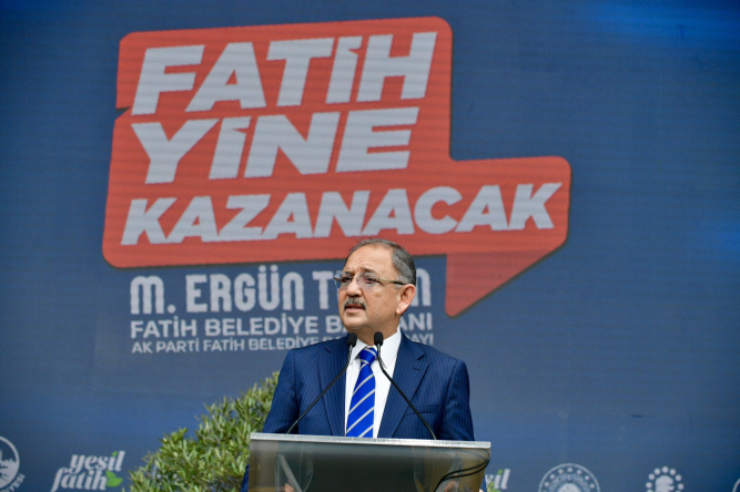 “Yeşil Fatih” Projeleri Tanıtım Toplantısı Bakan Mehmet Özhaseki ve Başkan Turan'ın Teşrifleriyle Gerçekleştirildi