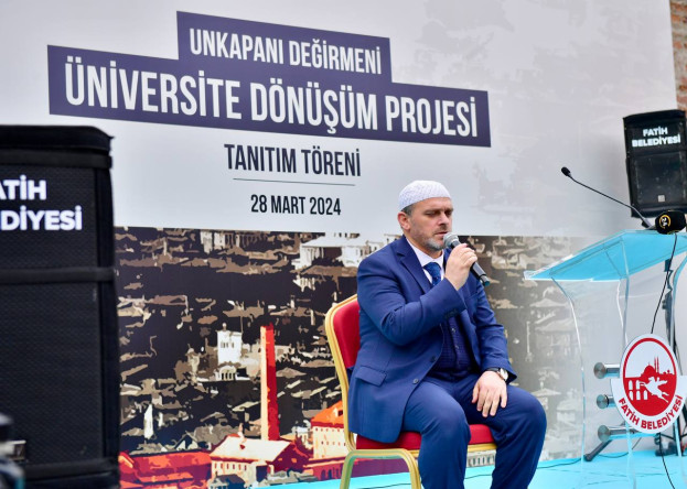 Bilal Erdoğan Beyefendi ve Başkan Turan'ın Katılımıyla “Unkapanı Değirmeni Üniversite Dönüşüm Projesi Tanıtım Töreni” Gerçekleştirildi
