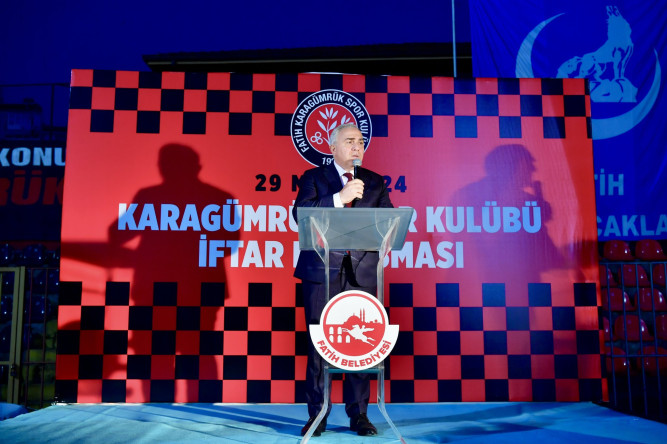 Karagümrük Spor Kulübü İftar Programı TBMM Başkan Vekili Celal Adan'ın Teşrifiyle Gerçekleştirildi