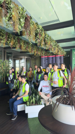 Fatih Kütüphaneleri Öğrenci Kulüpleri İstanbul Havalimanı'nı Ziyaret Etti
