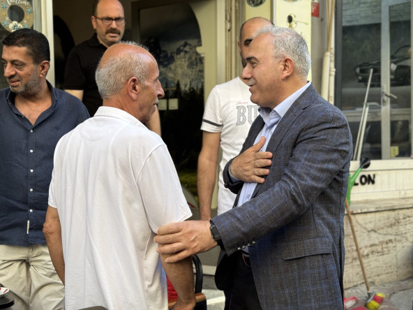 Başkan Turan, Ali Kuşçu Mahallesi'nde Hemşehrileriyle Buluştu