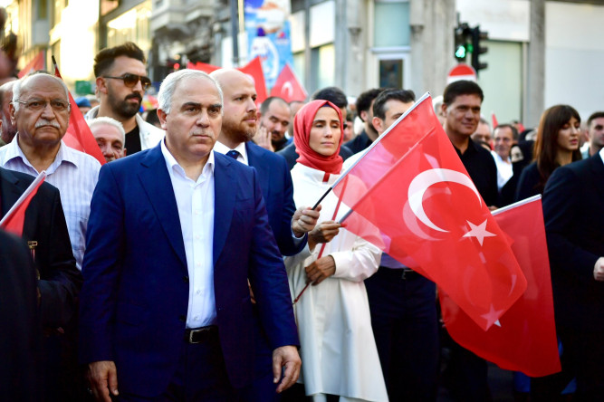 15 Temmuz Demokrasi ve Milli Birlik Günü Etkinliği Vali Gül ve Başkan Turan'ın Katılımıyla Saraçhane Parkı'nda Gerçekleştirildi