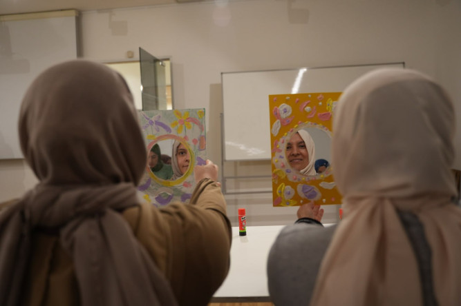 Kadırga Sanat Galerileri'nden Sanatseverler İçin Tekstür Doku ile Ayna Tasarımı Atölyesi