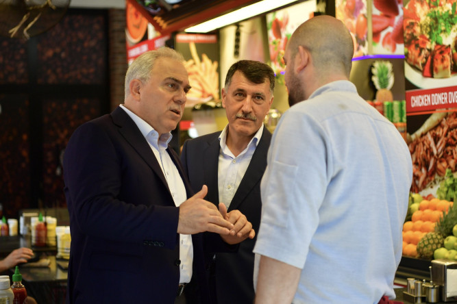 Başkan Turan, Hobyar Mahallesi'nde Hemşehrileriyle Buluştu