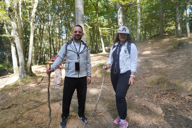 Vatandaşlarımız FitFatih'in Belgrad Ormanı'nda Düzenlediği Trekking Etkinliğinde Keyif Dolu Vakit Geçiriyor