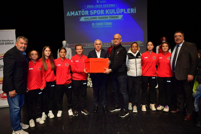 Amatör Spor Kulüplerine Malzeme Dağıtım Programı