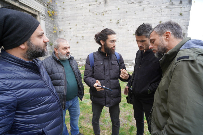 Efsaneleriyle Ünlü Yedikule Hisarı'nda 3. Yeditepe Bienali Hazırlıkları Sürüyor