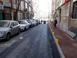 Şehremini Mahallesi, Kaşgarlı Mahmut Sokak ta kaldırım çalışmalarımız tamamlandı