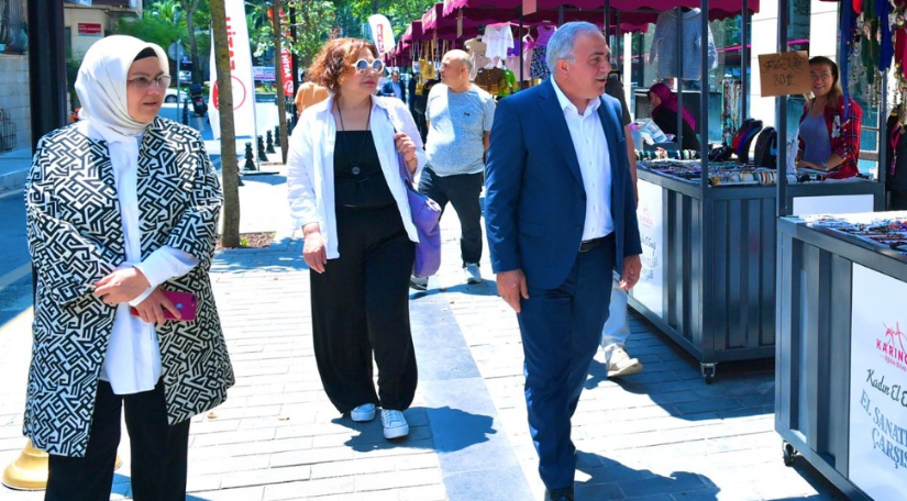Başkan Turan Ayşe Böhürler i Fatih te Ağırladı