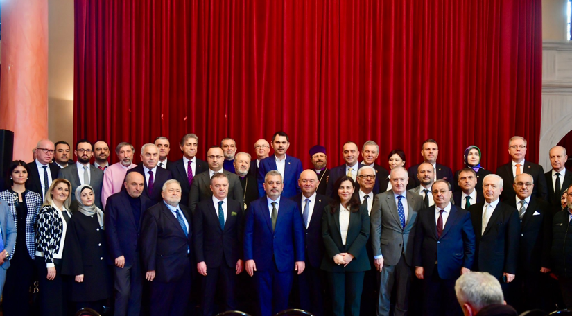 Başkan Turan, Cumhur İttifakı İBB Başkan Adayı Murat Kurum ile Türkiye de Yaşayan Azınlık Cemaatleri Buluşması na Katıldı
