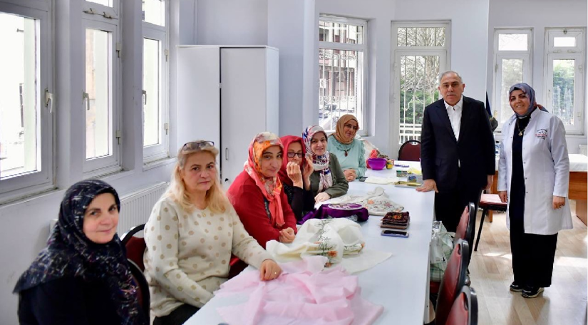 Başkan Turan, Kadıçeşme Karınca Eğitim Birimi ni Ziyaret Etti
