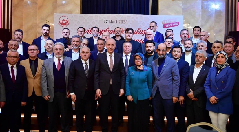 Chairman of the Turkish Grand National Assembly, Numan Kurtulmuş Graced His Presence the Fast Breaking Organized with Non-Governmental Organizations a