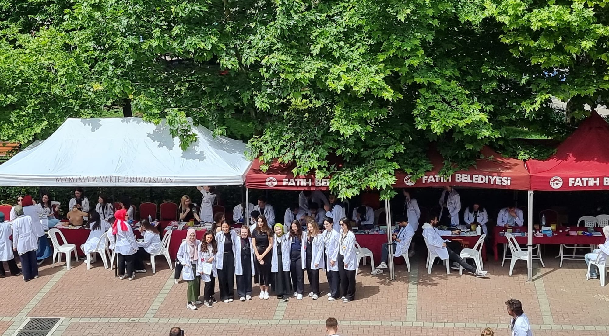 Bezmialem Vakıf Üniversitesi “Halk Sağlığı Günleri” Fındıkzade Çukurbostan Parkı nda Başladı!