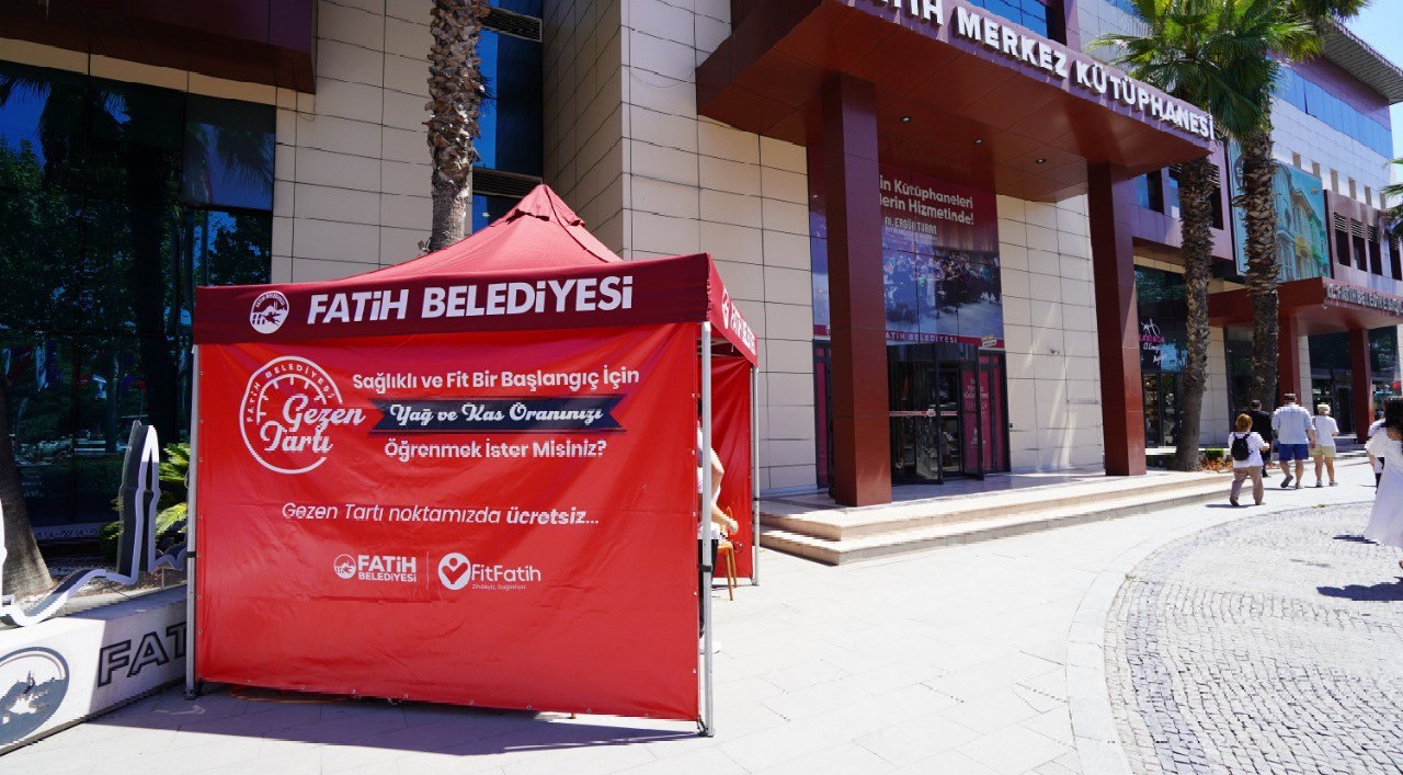 FitFatih in  Gezen Tartı  Projesi Bu Hafta Vatan Caddesi nde Vatandaşlarla Buluşuyor