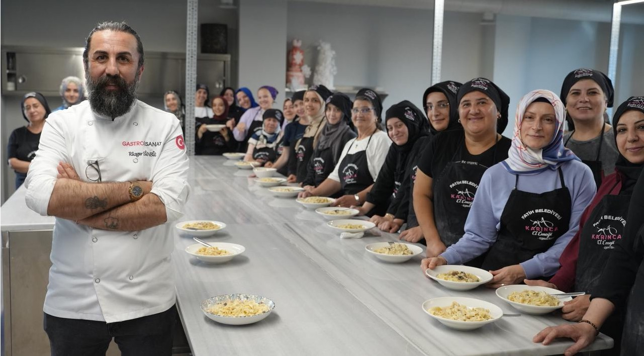 KARINCA El Emeği Eğitim Birimimizden GastroSanat ta Lezzet Tutkunlarına Özel Fettucine Atölyesi