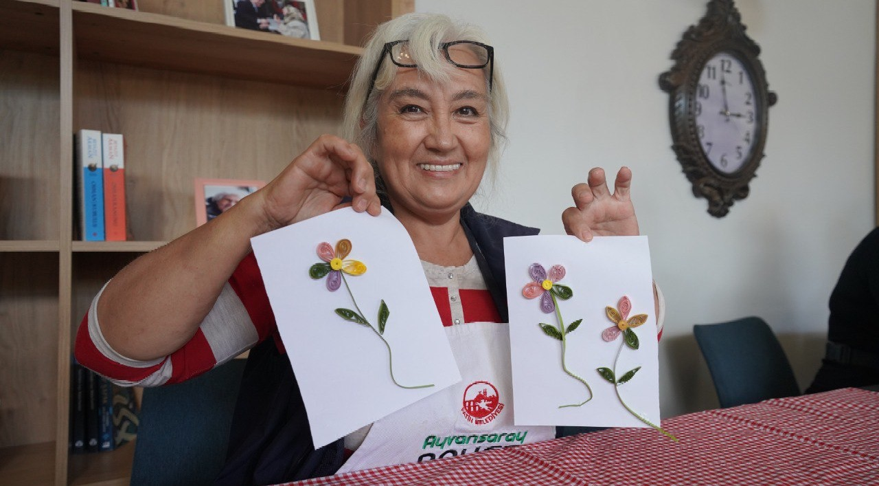 Yadigâr Kahvesi nde Quilling Sanatıyla Keyif Dolu Bir Gün