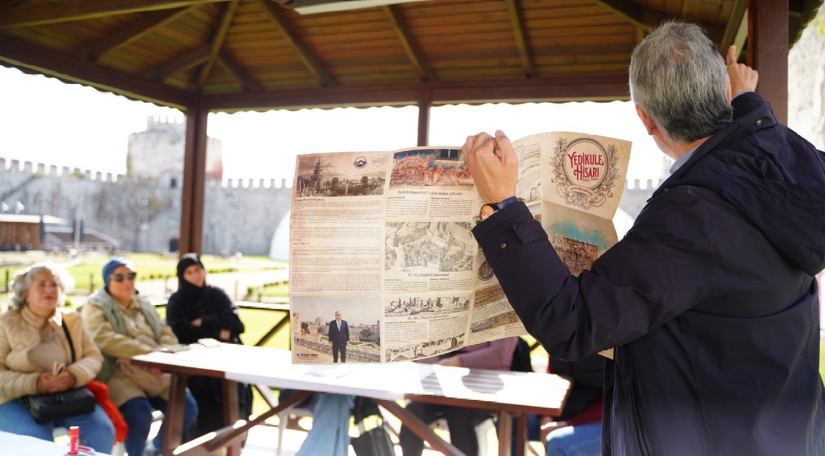 Efsaneleriyle Ünlü Yedikule Hisarı nda FitFatih ile Tarihe Yolculuk ve Zihin Haritalama Atölyesi