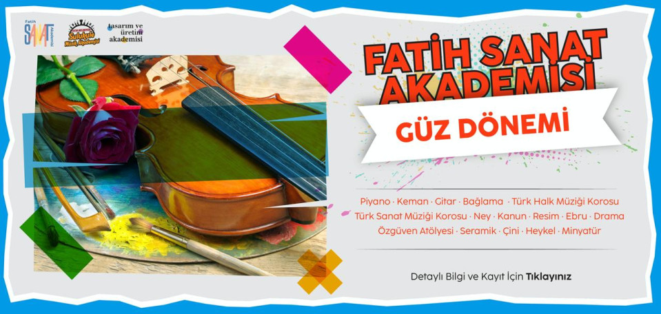 Fatih Sanat Akademisi Güz Dönemi