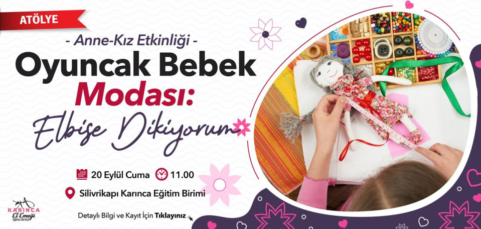 Oyuncak Bebek Modası Elbise Dikiyorum