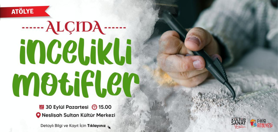 Alçıda İncelikli Motifler