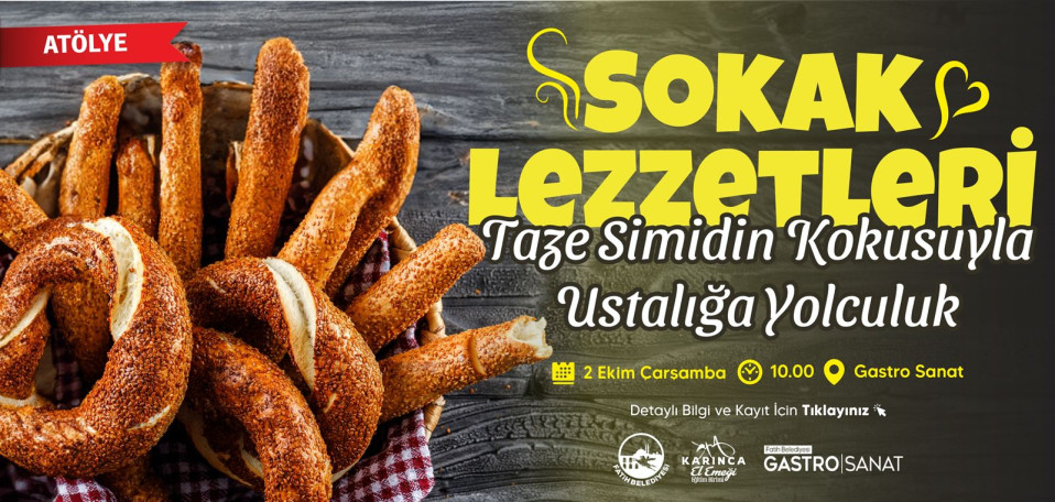 Sokak Lezzetleri Taze Simidin Kokusuyla Ustalığa Yolculuk