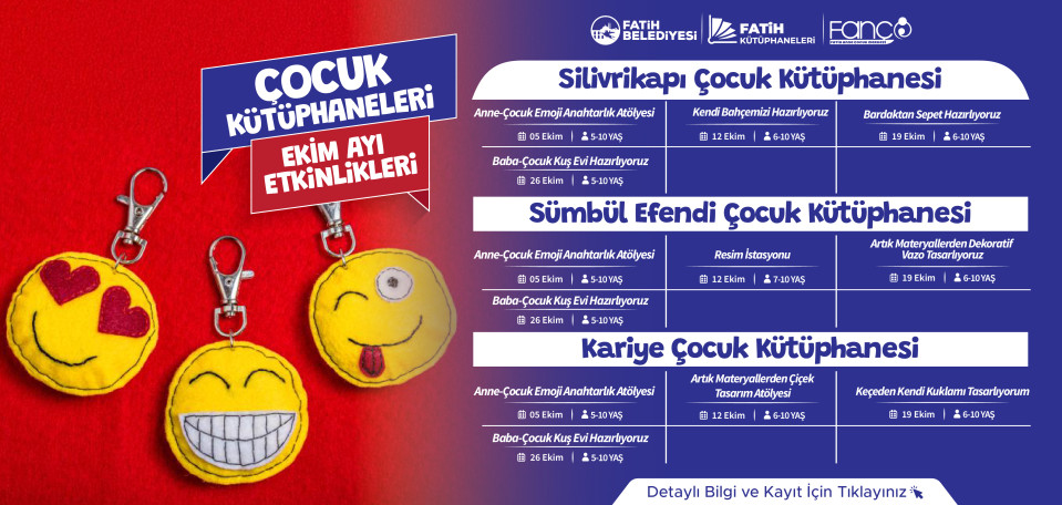 Çocuk Kütüphaneleri Etkinlikleri