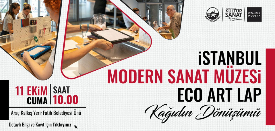 İstanbul Modern Sanat Müzesi "Kağıdın Dönüşümü"