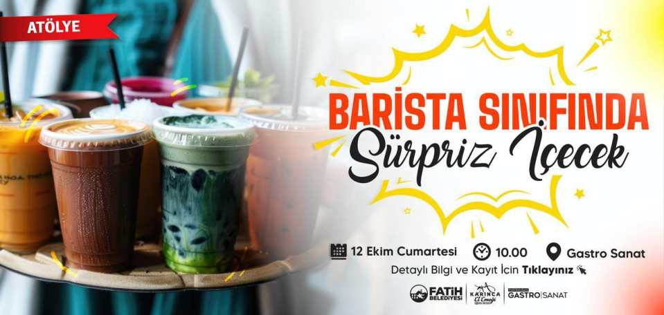 Barista Sınıfında Sürpriz İçecek