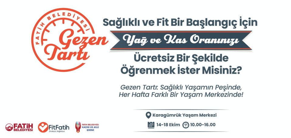 Gezen Tartı Karagümrük Yaşam Merkezi