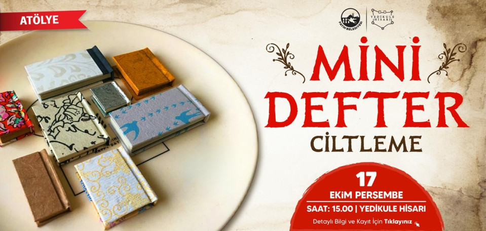 Mini Defter Ciltleme