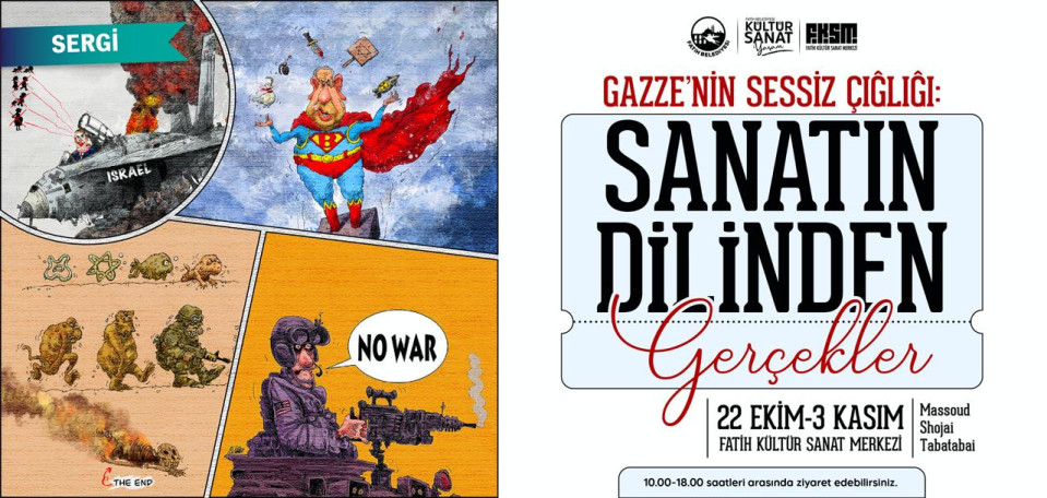 Gazze'nin Sessiz Çığlığı Sanatın Dilinden Gerçekler