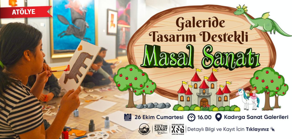 Galeride Tasarım Destekli Masal Sanatı