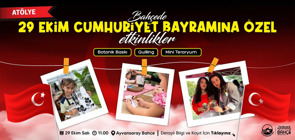 29 Ekim Cumhuriyet Bayramı'na Özel Etkinlikler 