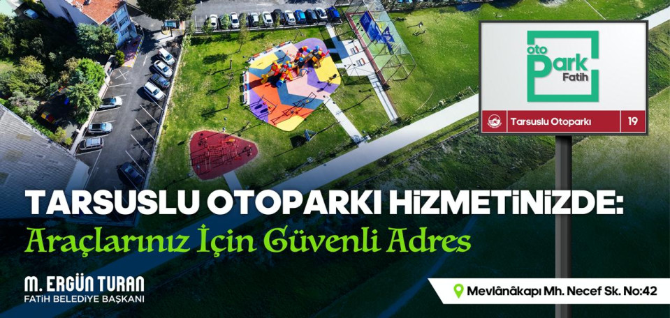 Tarsuslu Otoparkı Hizmetinizde