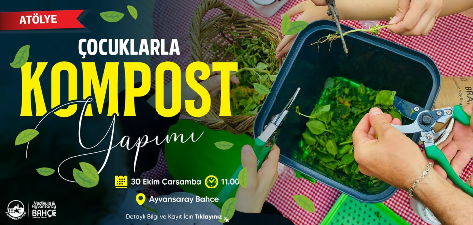 Çocuklarla Kompost Yapımı