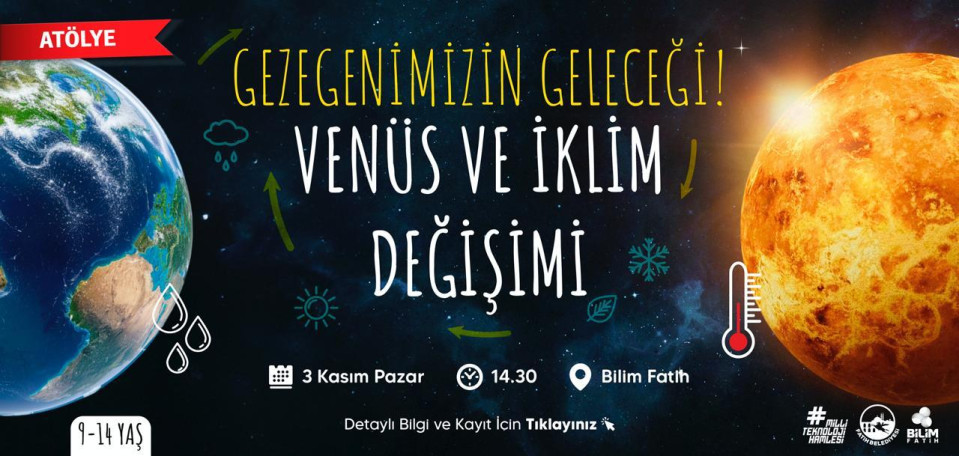 Gezegenimizin Geleceği Venüs ve İklim Değişimi