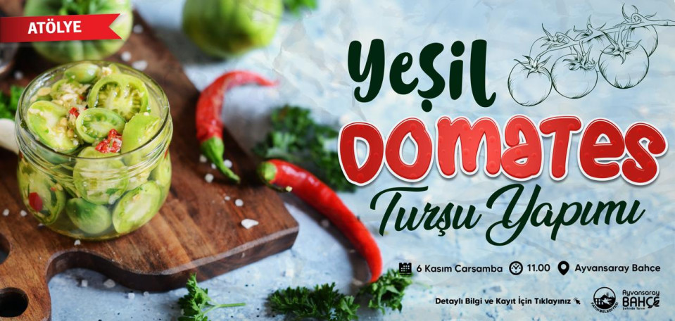 Yeşil Domates Turşusu