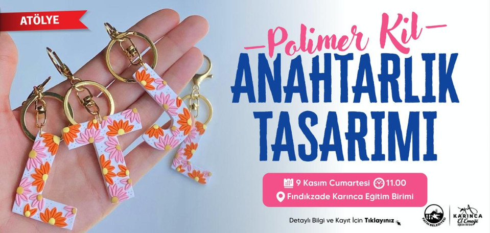 Polimer Kil Anahtarlık Tasarımı