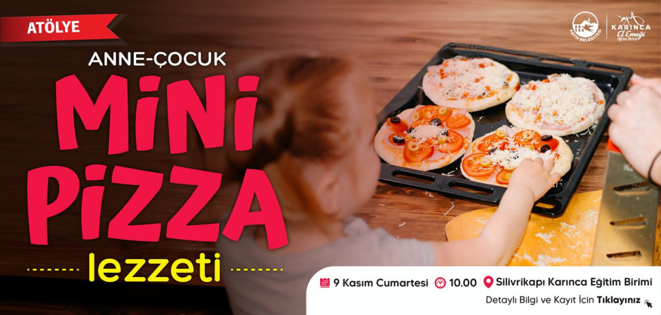 Anne-Çocuk Mini Pizza Lezzeti