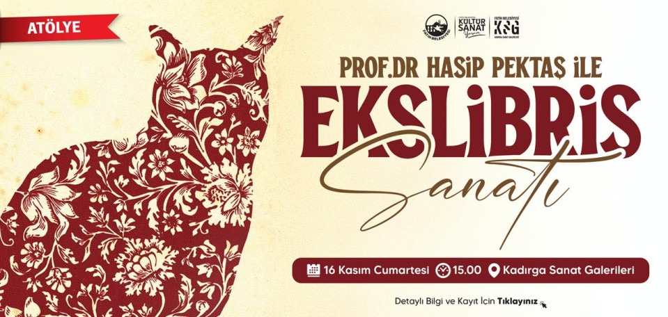 Prof. Dr. Hasip Pektaş ile Ekslibris Atölyesi