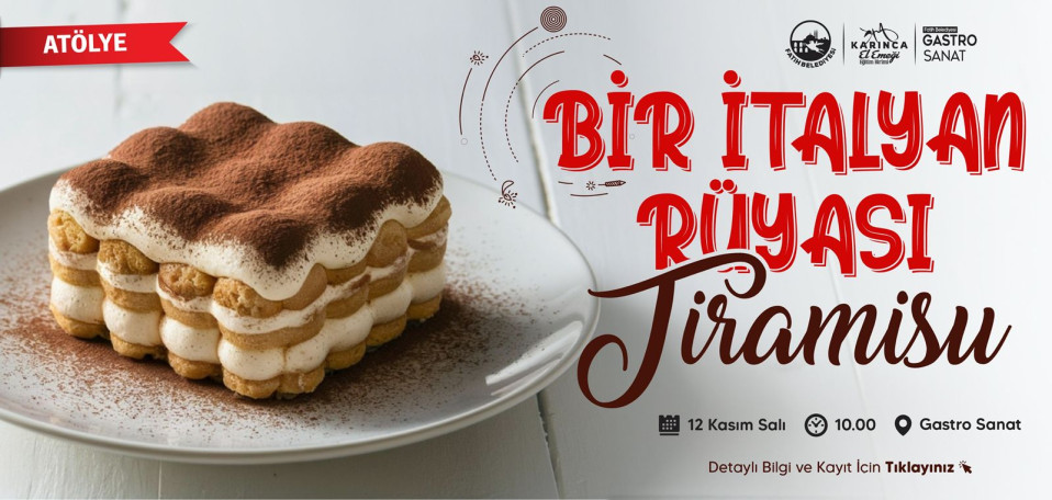 Bir İtalyan Rüyası Tiramisu